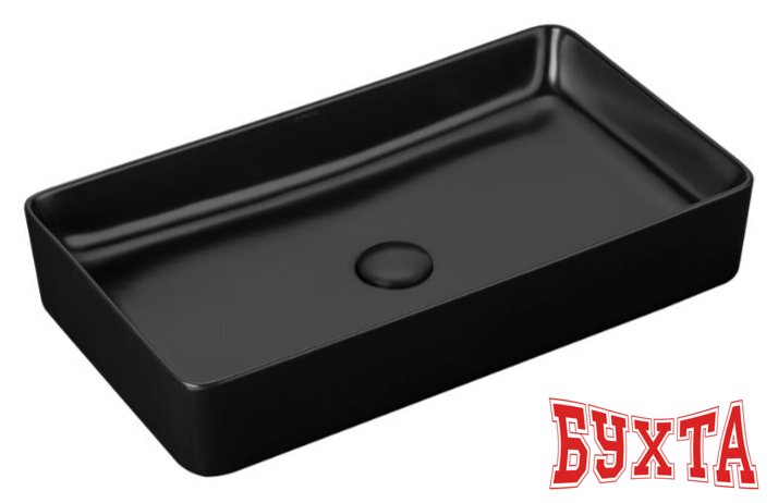 Умывальник Uptrend Athena TR41206-U18 (черный матовый) 1