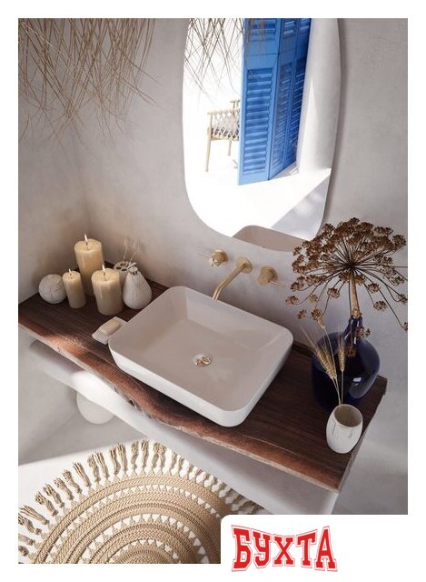 Умывальник Uptrend Hera (глянцевый белый) 5