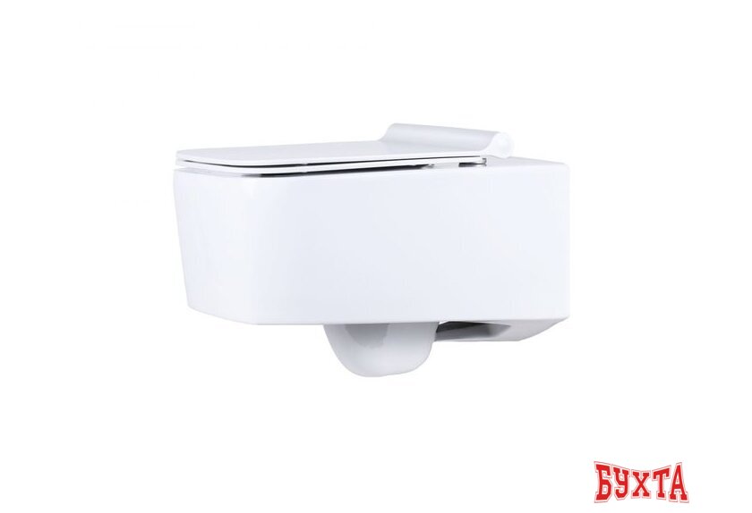 Унитаз подвесной Uptrend Accord Rimless с сиденьем микролифт 1