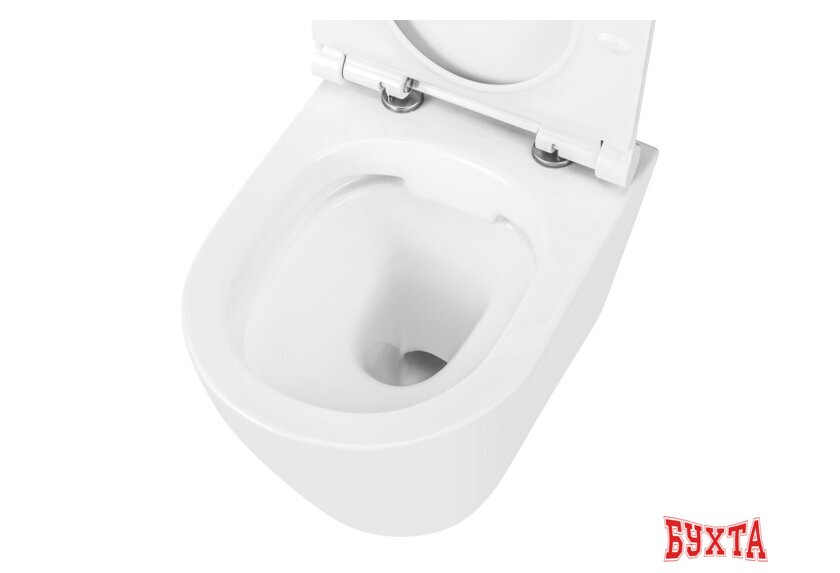 Унитаз подвесной Uptrend Amaro Rimless с сиденьем микролифт 4