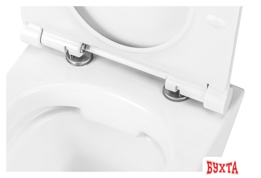 Унитаз подвесной Uptrend Amaro Rimless с сиденьем микролифт 5