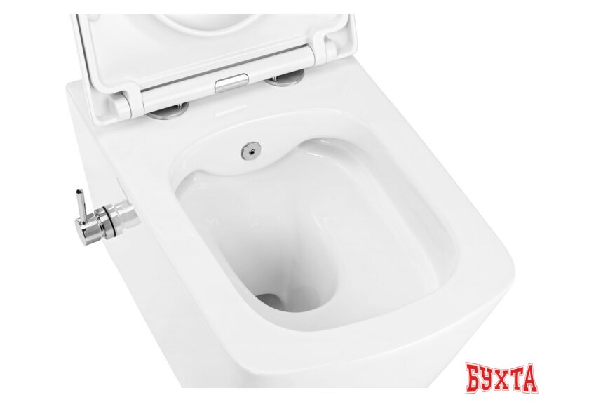 Унитаз подвесной Uptrend Orion Rimless с сиденьем микролифт 4