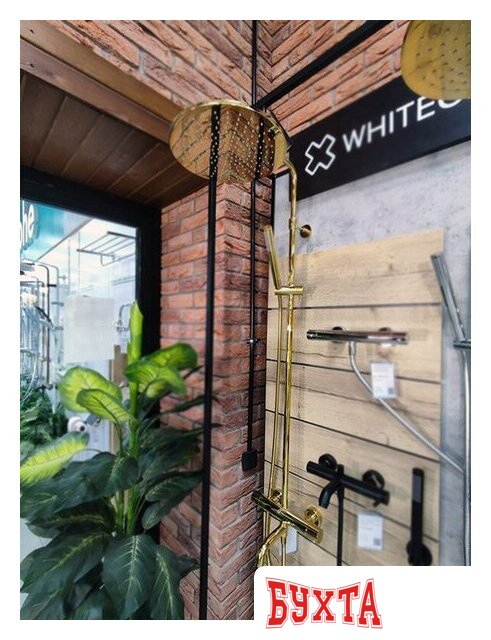 Душевая система Whitecross Y1234GL (золото) 5