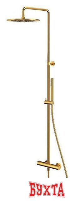 Душевая система Whitecross Y1254GLB (брашированное золото) 1