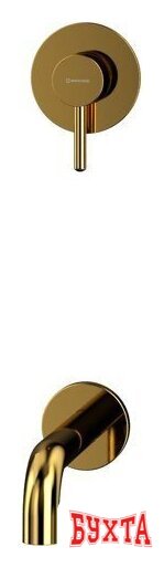 Смеситель Whitecross Y YSET03GL (золото) 2