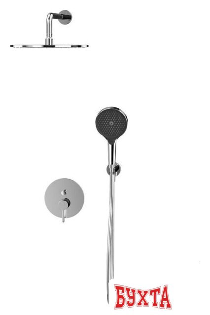 Душевая система Whitecross Y YSET04TOPCR (хром) 2