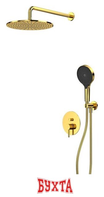Душевая система Whitecross Y YSET04TOPGL (золото) 1