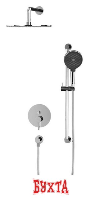 Душевая система Whitecross Y YSET05TOPCR (хром) 2
