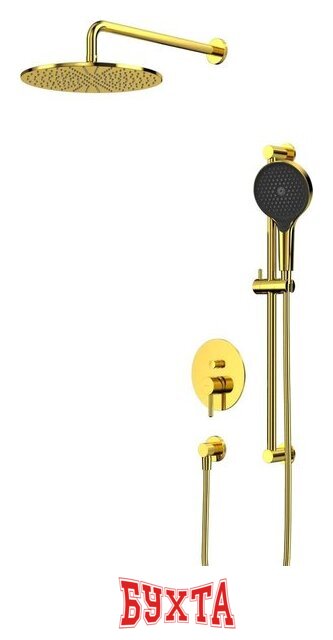 Душевая система Whitecross Y YSET05TOPGL (золото) 1