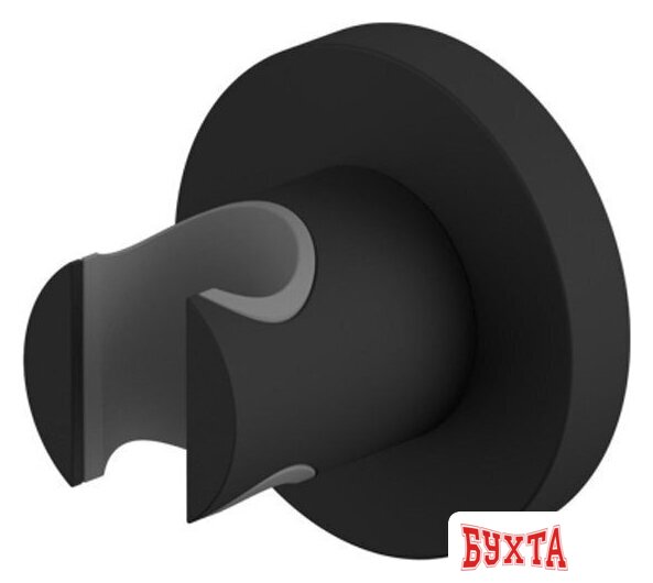 Держатель душевой лейки Whitecross Y1006BL (черный матовый) 1