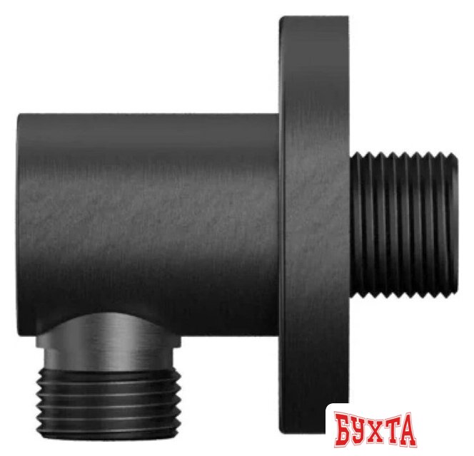 Шланговое подключение Whitecross Y1008GM (оружейная сталь) 2