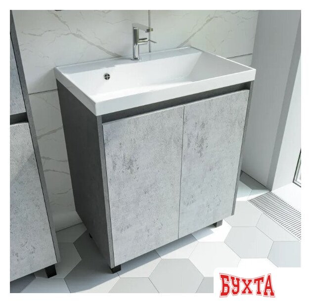 Мебель для ванных комнат Axus Тумба под умывальник Джой 70 3