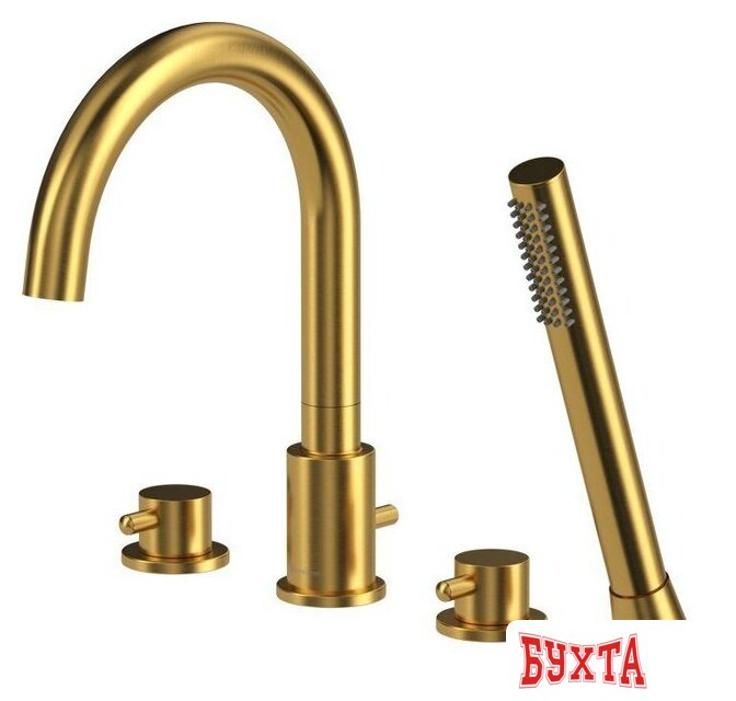 Смеситель Whitecross Y Y1232GLB (брашированное золото) 1