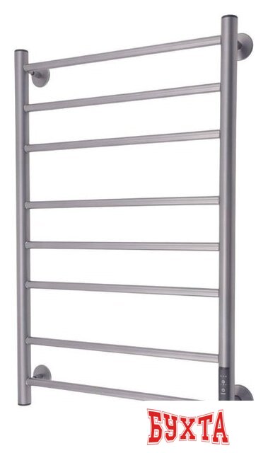 Полотенцесушитель Маргроид Ferrum Вид 10 СНШ 80/50 Графит, скрытого монтажа, таймер справа 3