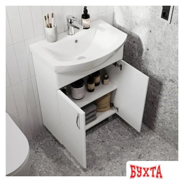 Мебель для ванных комнат Axus Тумба под умывальник Нова 50 4