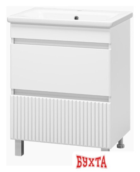 Мебель для ванных комнат Misty Тумба под умывальник Мира 65 П-Мир-01065-012Я 1