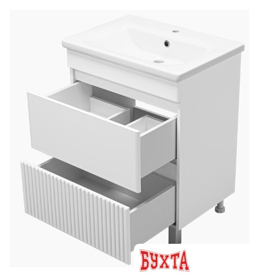 Мебель для ванных комнат Misty Тумба под умывальник Мира 65 П-Мир-01065-012Я 4