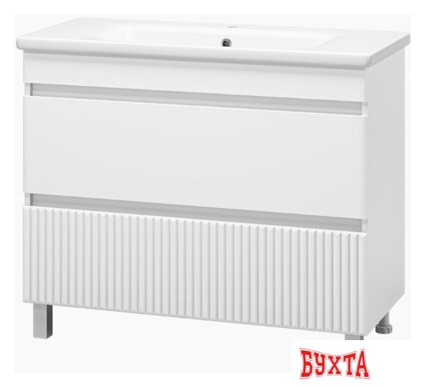 Мебель для ванных комнат Misty Тумба под умывальник Мира 100 П-Мир-01100-012Я 1