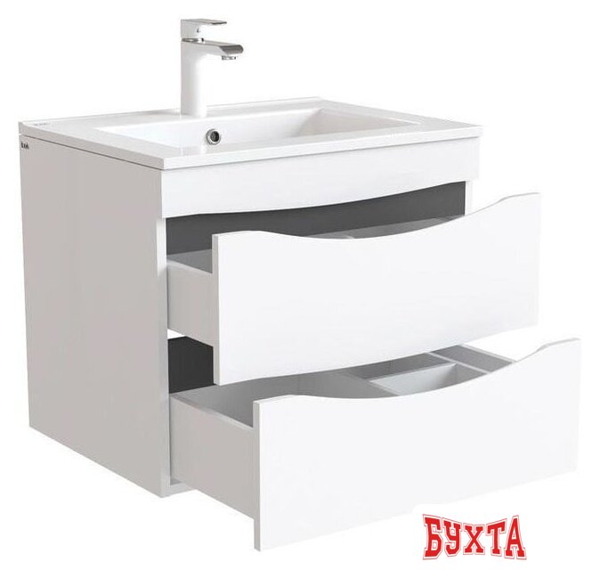 Мебель для ванных комнат IDDIS Тумба с умывальником Cloud 60 CLO60W0i95K 4