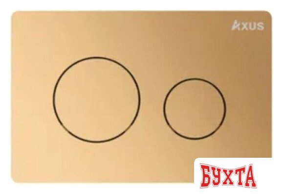 Панель смыва Axus 097IG Slim (золото)