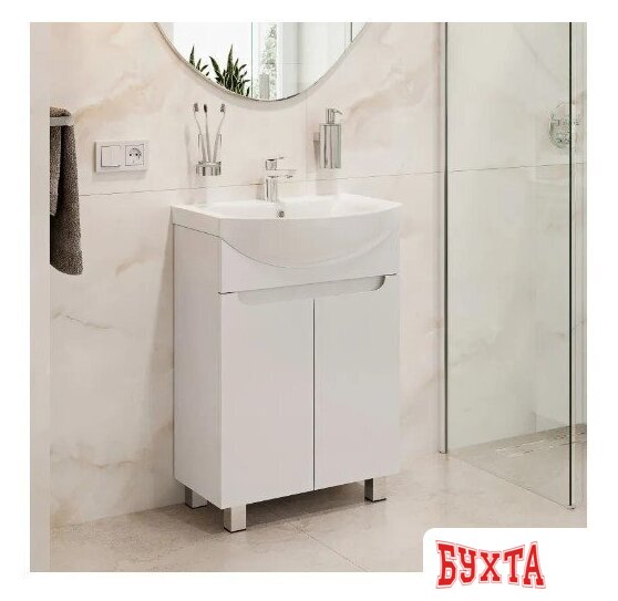 Мебель для ванных комнат Axus Тумба под умывальник Порто 50 3