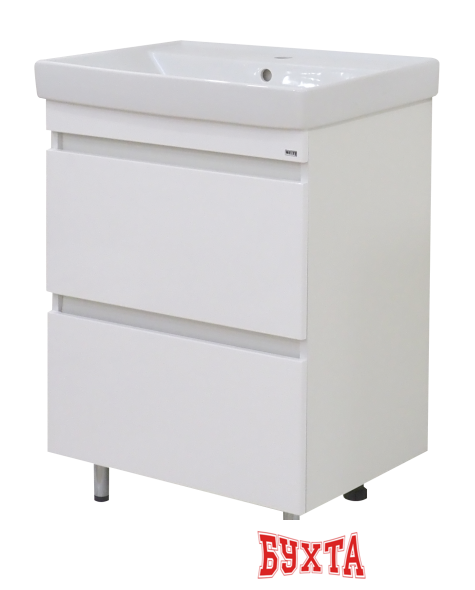 Мебель для ванных комнат Misty Енисей - 60 Тумба с 2 ящ. - Э-Ени01060-0112Я 2