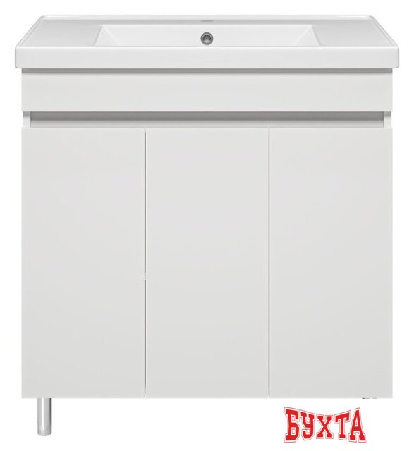 Мебель для ванных комнат Misty Тумба под умывальник Енисей 80 Э-Ени01080-012