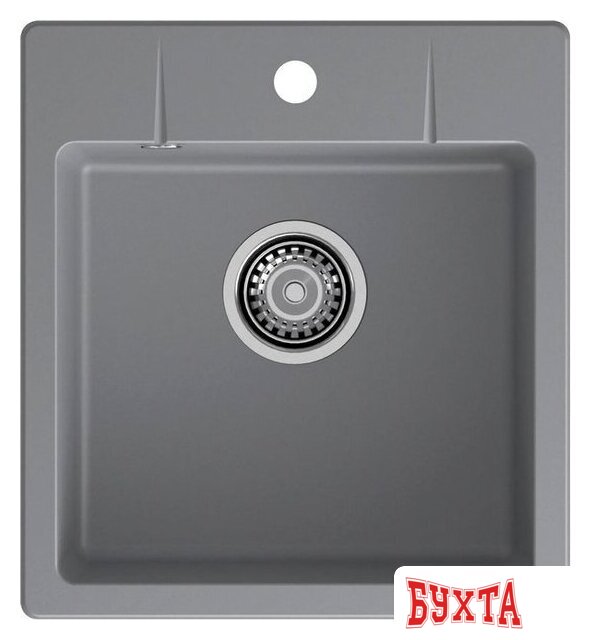 Кухонная мойка GranFest Urban GF-UR-245 (темно-серый)