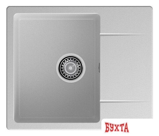 Кухонная мойка GranFest Urban GF-UR-258L (серый) 1
