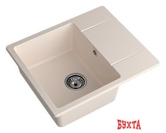 Кухонная мойка GranFest Urban GF-UR-258L (белый) 2