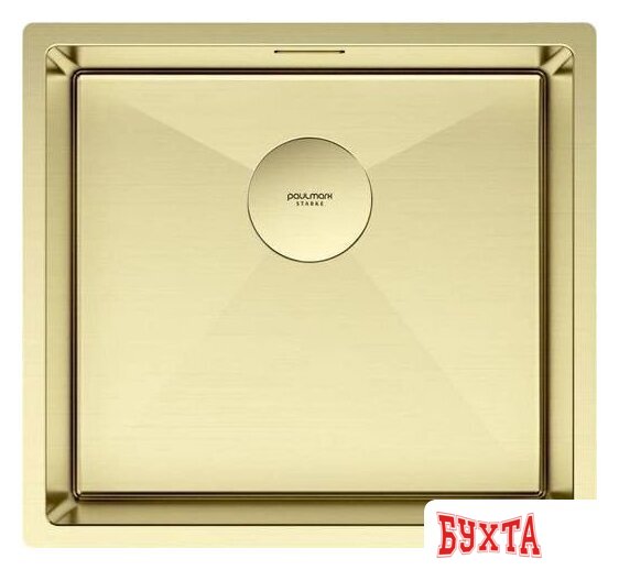 Кухонная мойка Paulmark Next 48 UNI PM214844-LG (золото/светлое золото)
