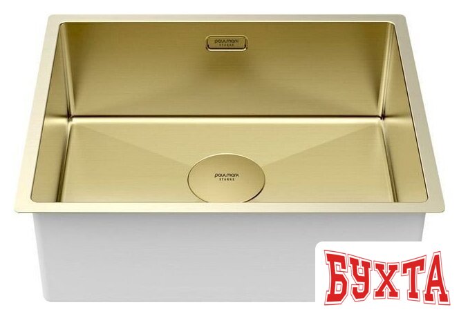 Кухонная мойка Paulmark Next 54 UNI PM215444-LG (золото/светлое золото) 2