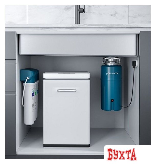 Кухонная мойка Paulmark Next-Skew 58 UNI PM885844-LG (золото/светлое золото) 3