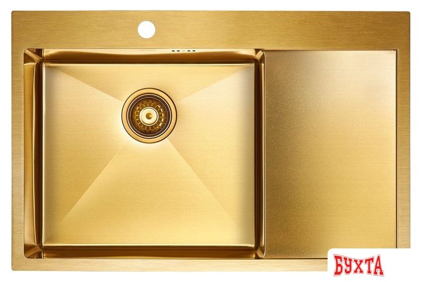 Кухонная мойка Paulmark Kroner 78F PM217851-BGL 1