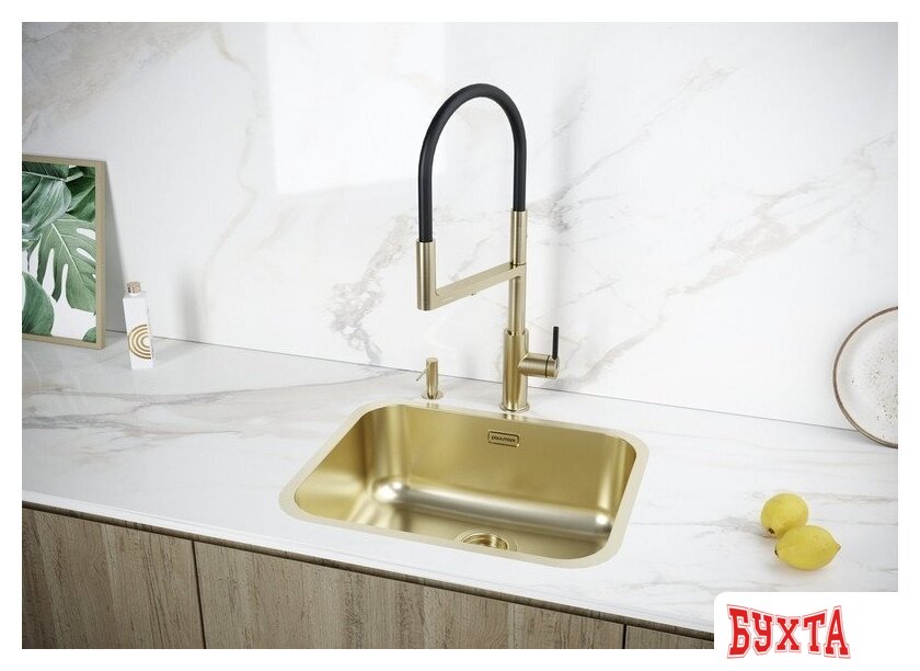 Кухонная мойка Paulmark Vello 53 Uni VE53-LG 3