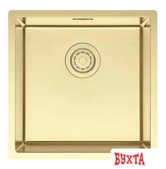 Кухонная мойка Paulmark Lassan 44 UNI LA44-LG (золото/светлое золото)