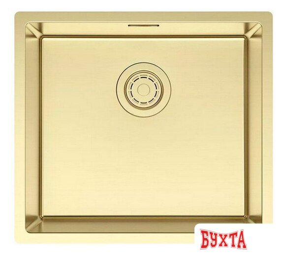 Кухонная мойка Paulmark Lassan 49 UNI LA49-LG (золото/светлое золото)