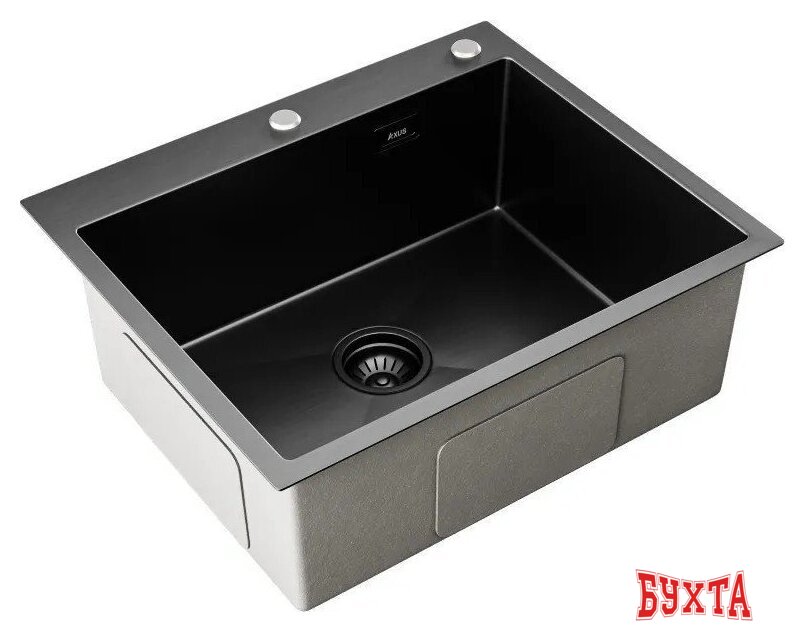 Кухонная мойка Axus LS-6050B Nano Black 3