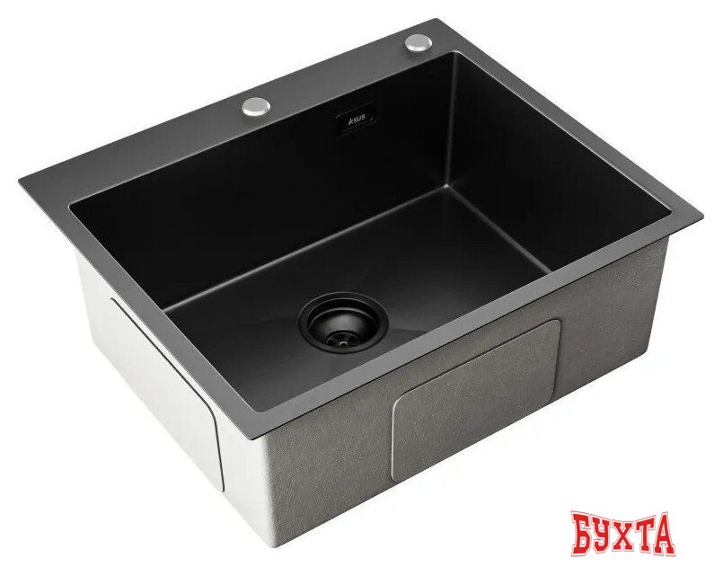 Кухонная мойка Axus LS-6050B Nano Black 4