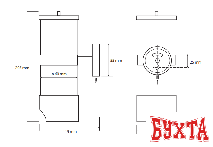 Держатель для ватных дисков Bemeta Omega 146503172 2