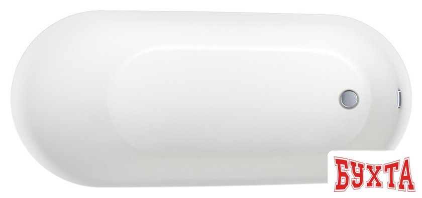 Ванна Wellsee Paradise Story 180x80 236602001 (отдельностоящая ванна белый глянец, экран, ножки, сифон-автомат хром) 3