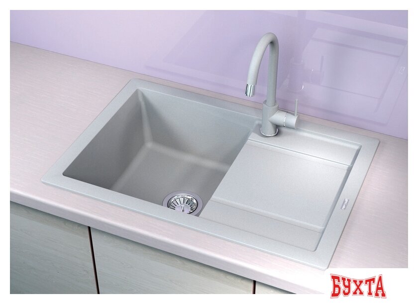 Кухонная мойка Florentina Липси 760 (коричневый) 2