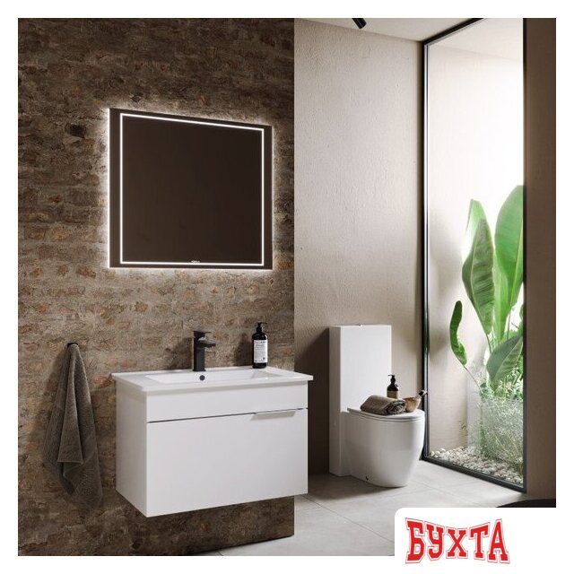 Мебель для ванных комнат Aqwella Зеркало Vision VIS0206BH 2