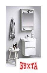 Мебель для ванных комнат Aqwella Тумба с умывальником Сити 50 CI0105DK+195032 3