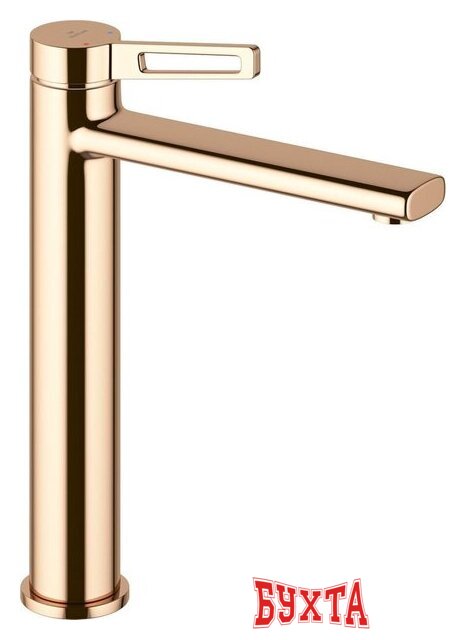 Смеситель Wellsee ONCE! and forever 182409000, отдельностоящий (розовое золото)