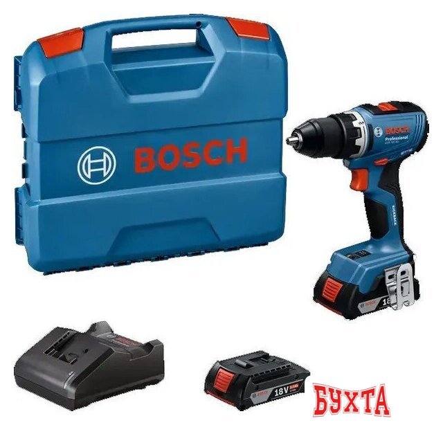 Дрель-шуруповерт Bosch GSR 18V-65 06019N3000 (с 2-мя АКБ, кейс) 1