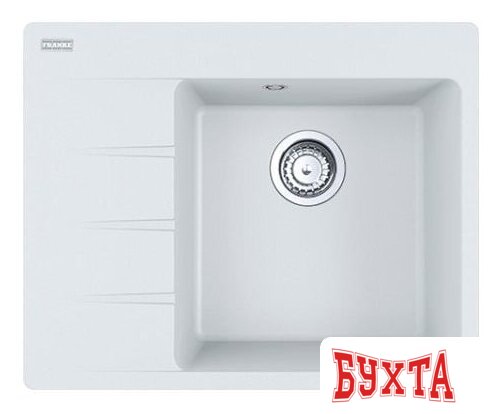 Кухонная мойка Franke Centro CNG 611/211-62 TL Fragranite 114.0639.704 (белый)