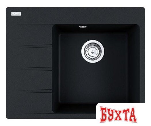 Кухонная мойка Franke Centro CNG 611/211-62 TL Fragranite 114.0639.710 (оникс) 1