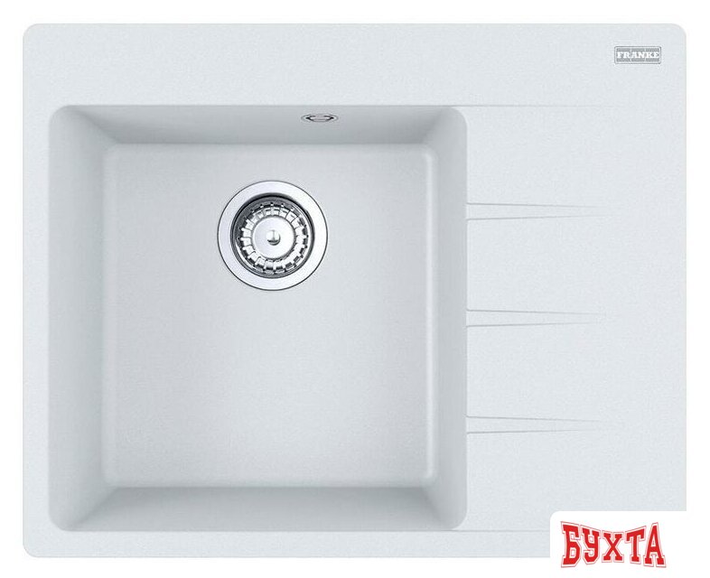 Кухонная мойка Franke Centro CNG 611/211-62 TL Fragranite 114.0639.711 (белый) 1