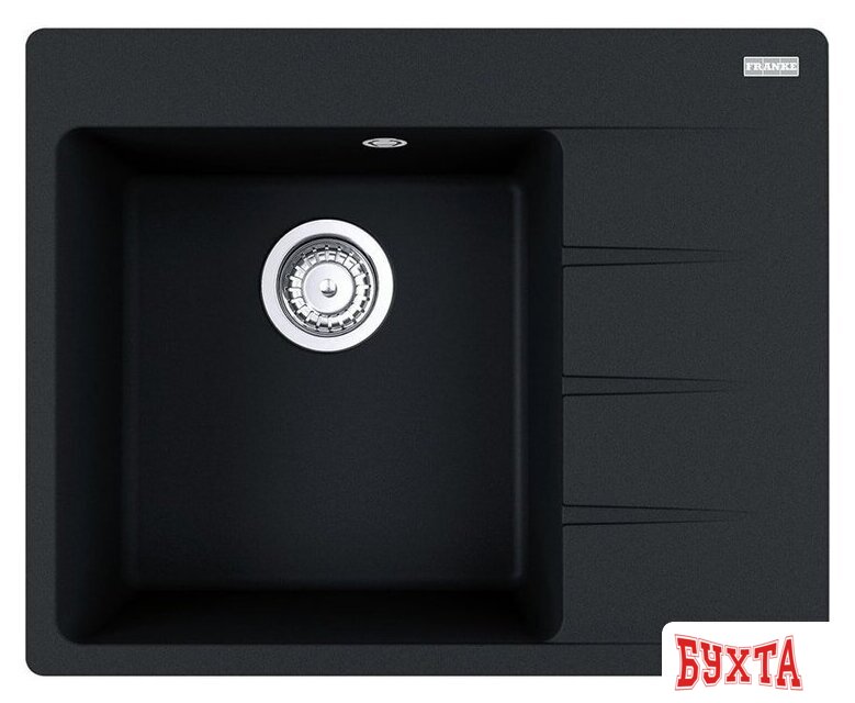 Кухонная мойка Franke Centro CNG 611/211-62 TL Fragranite 114.0639.712 (черный)